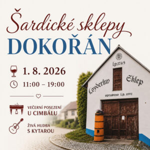 Šardické sklepy dokořán 2026 vinařství karlík otevřené sklepy jižní morava